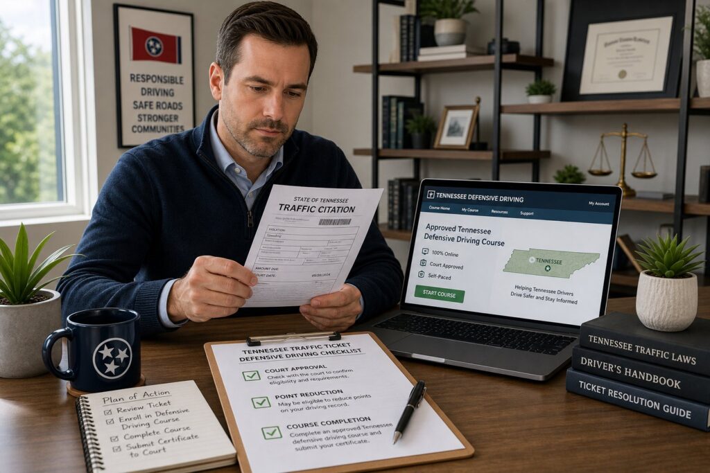 Blog Articles 5 Can a Tennessee Defensive Driving Course Help With a Traffic Ticket?