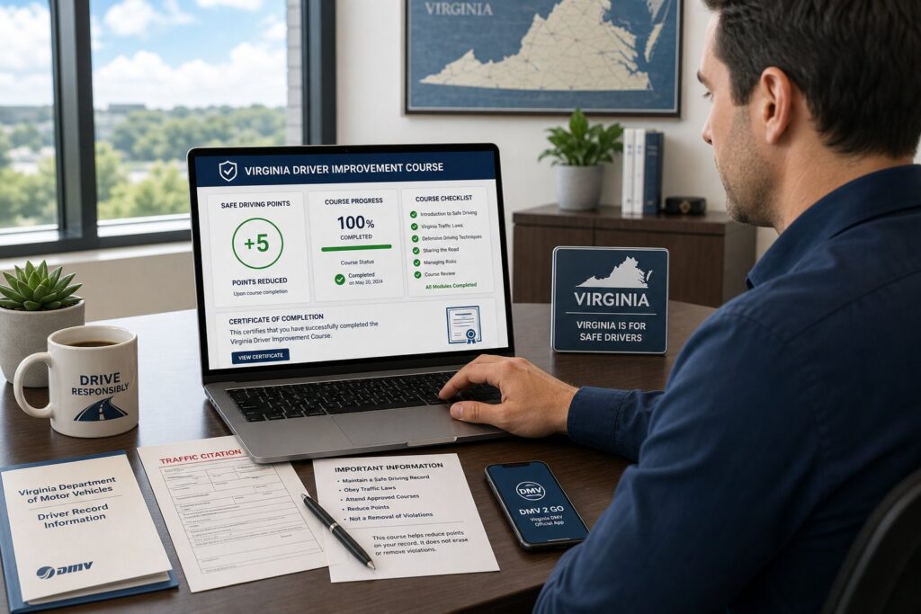Blog Articles 3 Can a Driving Course Reduce Points on Your Virginia License?