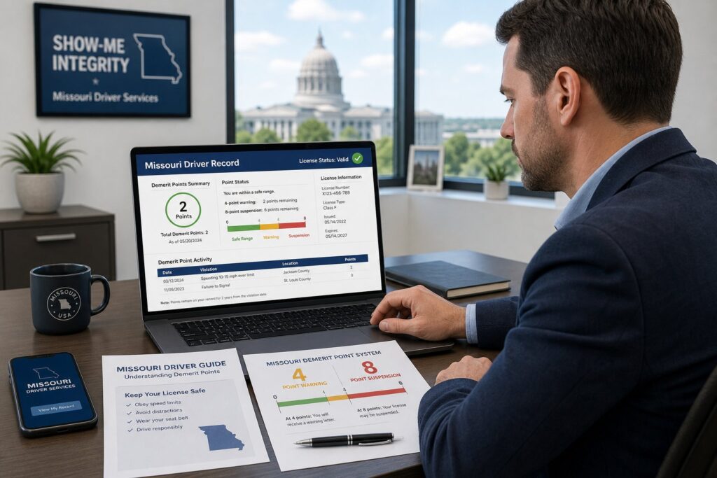 Blog Articles 10 How to Check Points on Your Missouri Driver's License