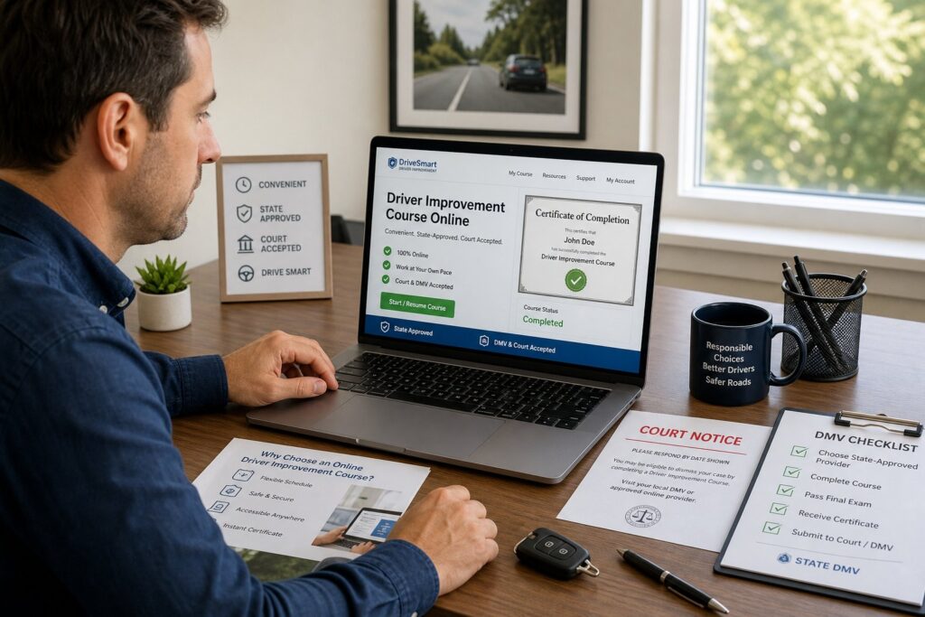 Blog Articles 1 Can I Take the Virginia Driver Improvement Course Online If It's Court-Ordered?