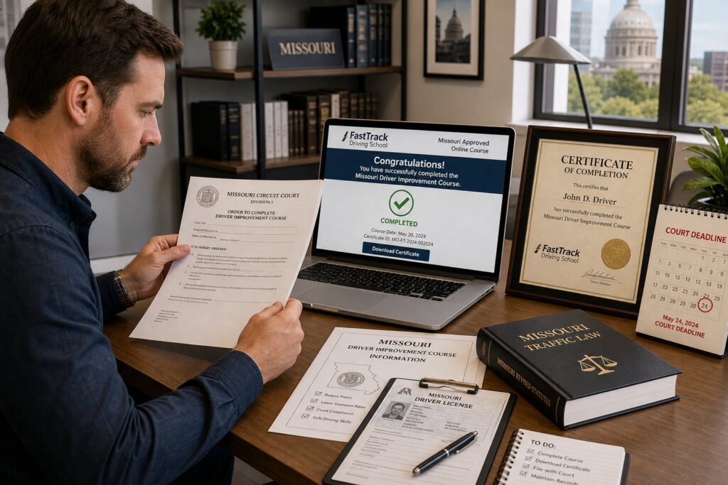 Blog Articles 9 Missouri Court-Ordered Driver Improvement: What It Means and What to Do