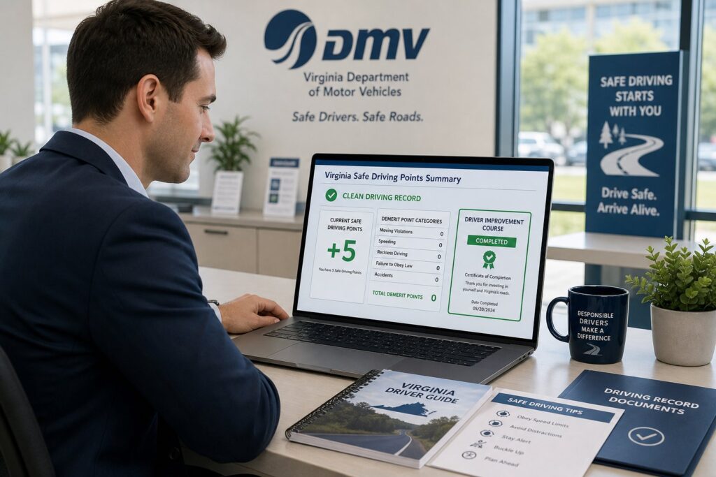 Blog Articles 5 How to Earn Safe Driving Points in Virginia (And Why the DIC Gives You 5)