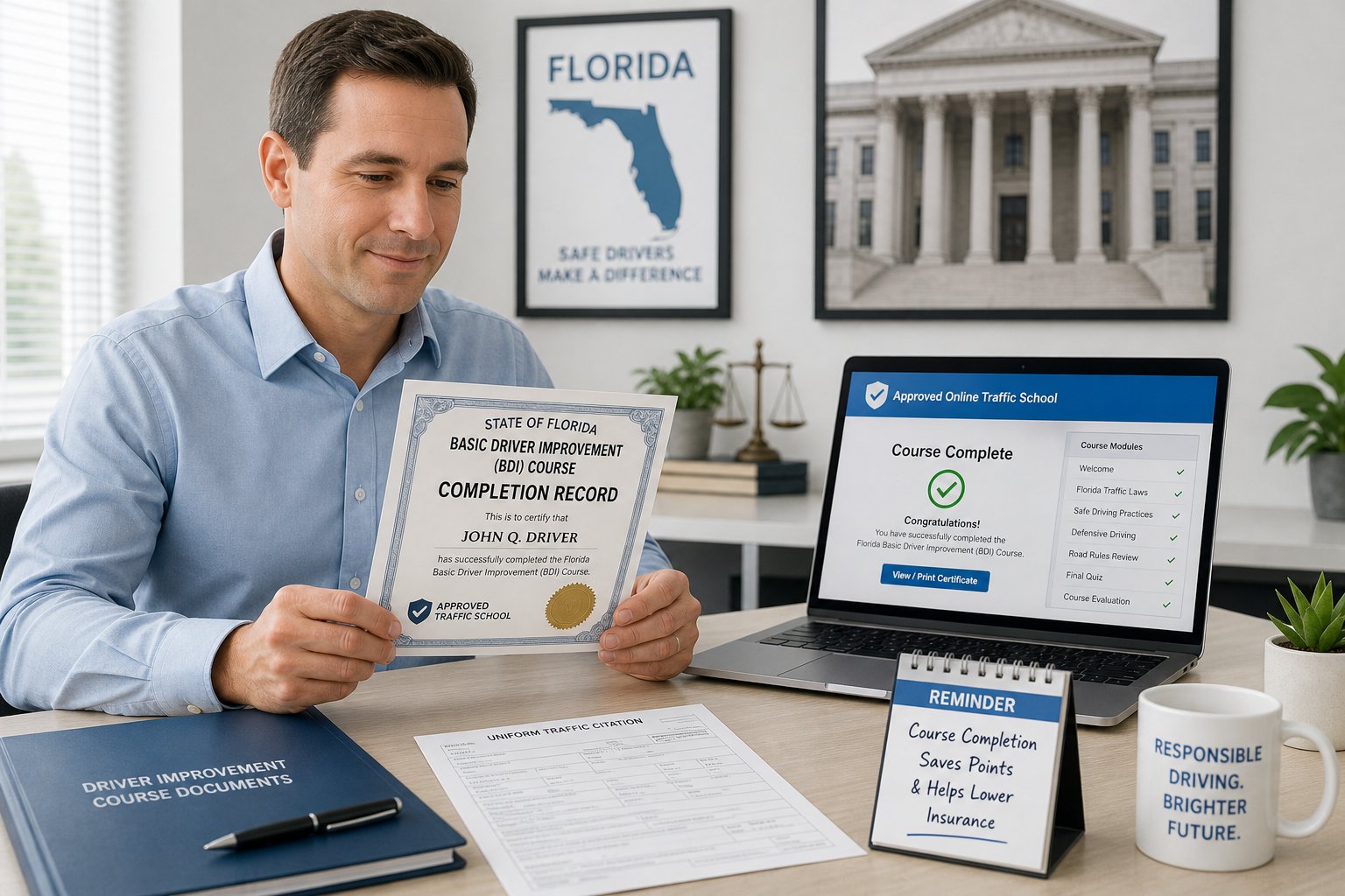Florida BDI Completion Certificate: What It Is and How to Submit It 1 Florida BDI Completion Certificate: What It Is and How to Submit It