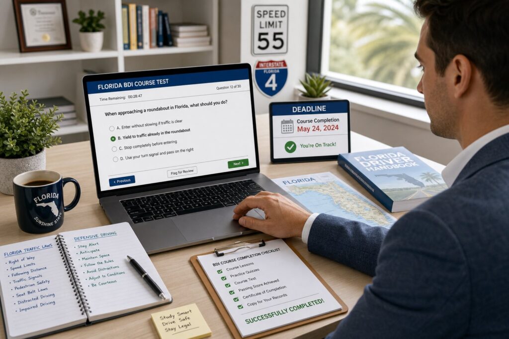 Blog Articles 3 Florida BDI Course Test: What to Expect