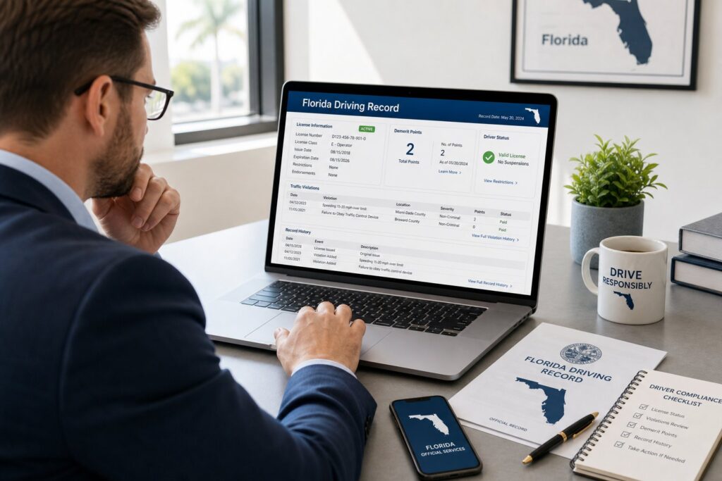 Blog Articles 6 Your Florida Driving Record: How to Get It and What It Shows