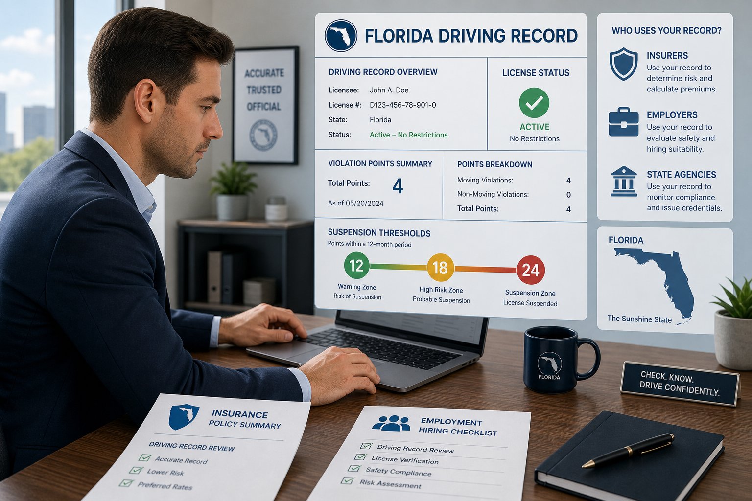 Your Florida Driving Record: How to Get It and What It Shows 1 Your Florida Driving Record: How to Get It and What It Shows