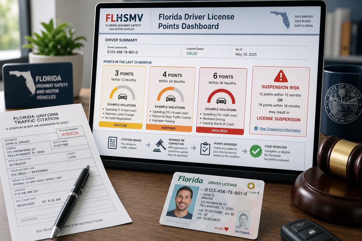 Florida License Suspension for Points: What Happens and Reinstatement Options 1 Florida License Suspension for Points: What Happens and Reinstatement Options