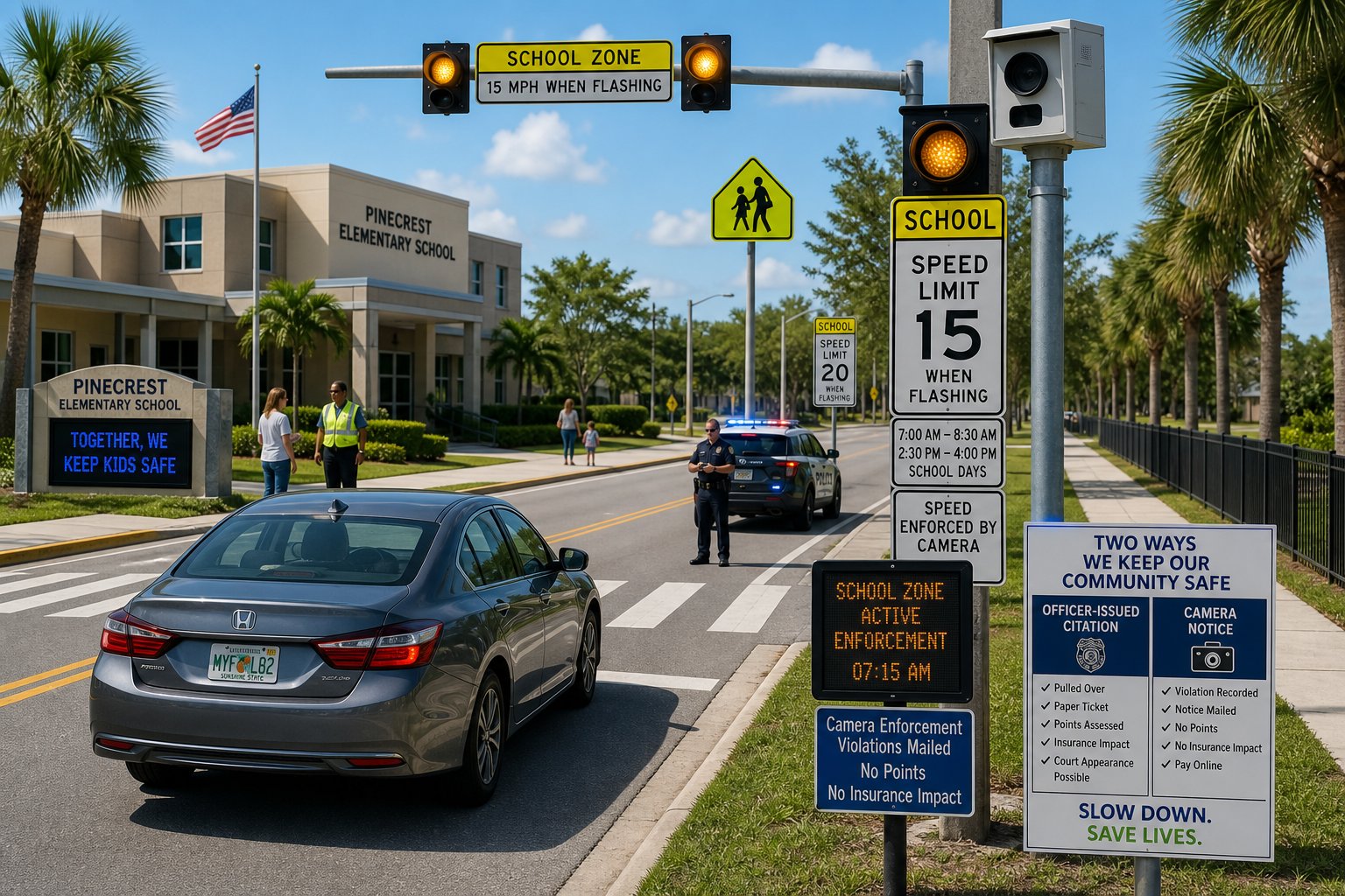 Florida School Zone and Work Zone Speeding Tickets: Higher Fines and BDI Options 1 Florida School Zone and Work Zone Speeding Tickets: Higher Fines and BDI Options