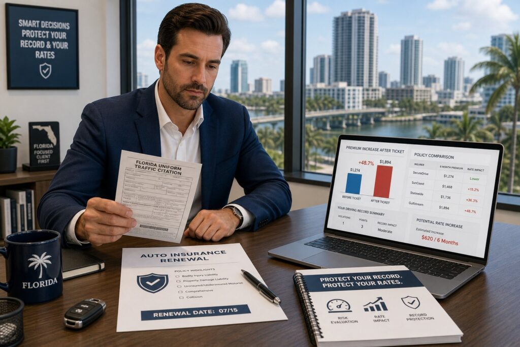 Blog Articles 2 Florida Traffic Tickets and Car Insurance: What to Know