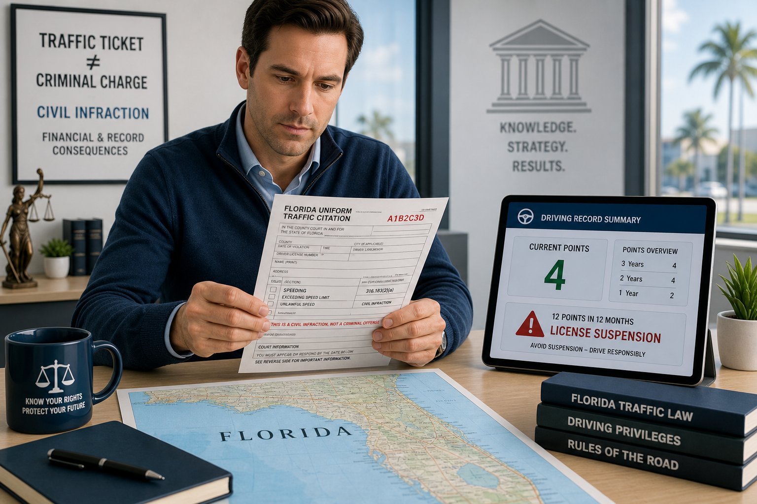 Is a Florida Traffic Ticket Criminal or Civil? 1 Is a Florida Traffic Ticket Criminal or Civil?