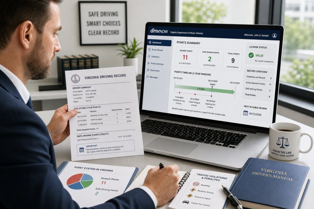 Blog Articles 4 How Long Do Points Stay on Your License in Virginia?