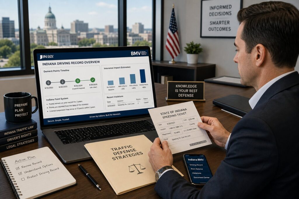 Blog Articles 7 How Long Does a Speeding Ticket Stay on Your Record in Indiana?