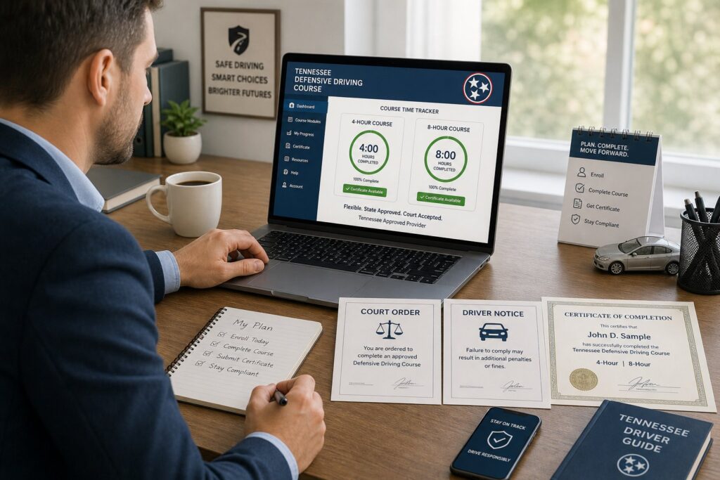 Blog Articles 10 How Long Is the Tennessee Defensive Driving Course?