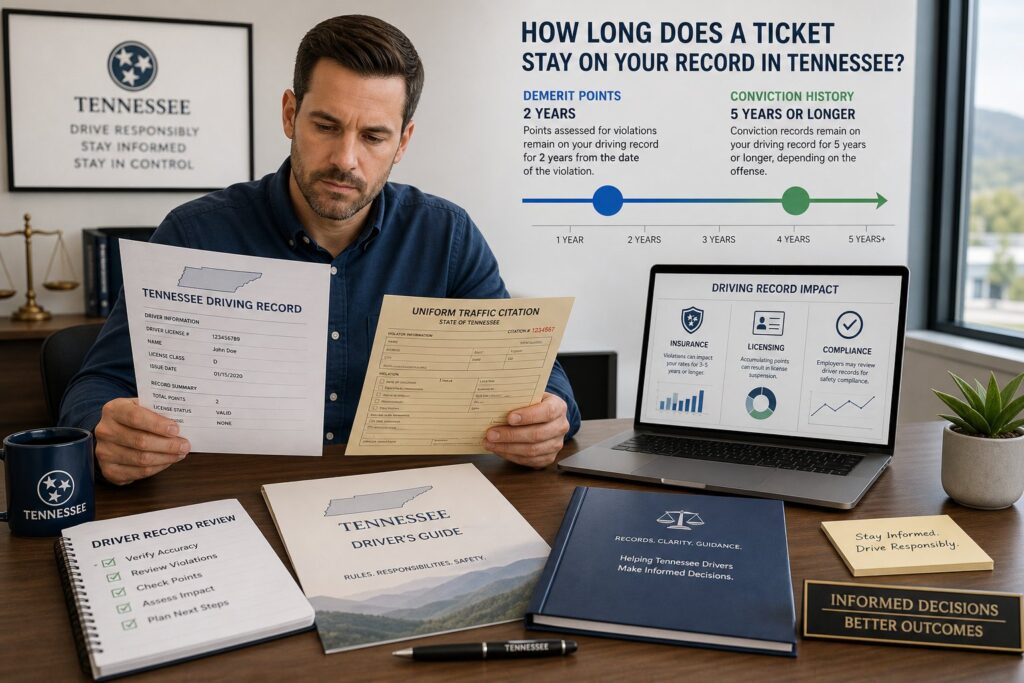 Blog Articles 9 How Long Does a Speeding Ticket Stay on Your Tennessee Driving Record?