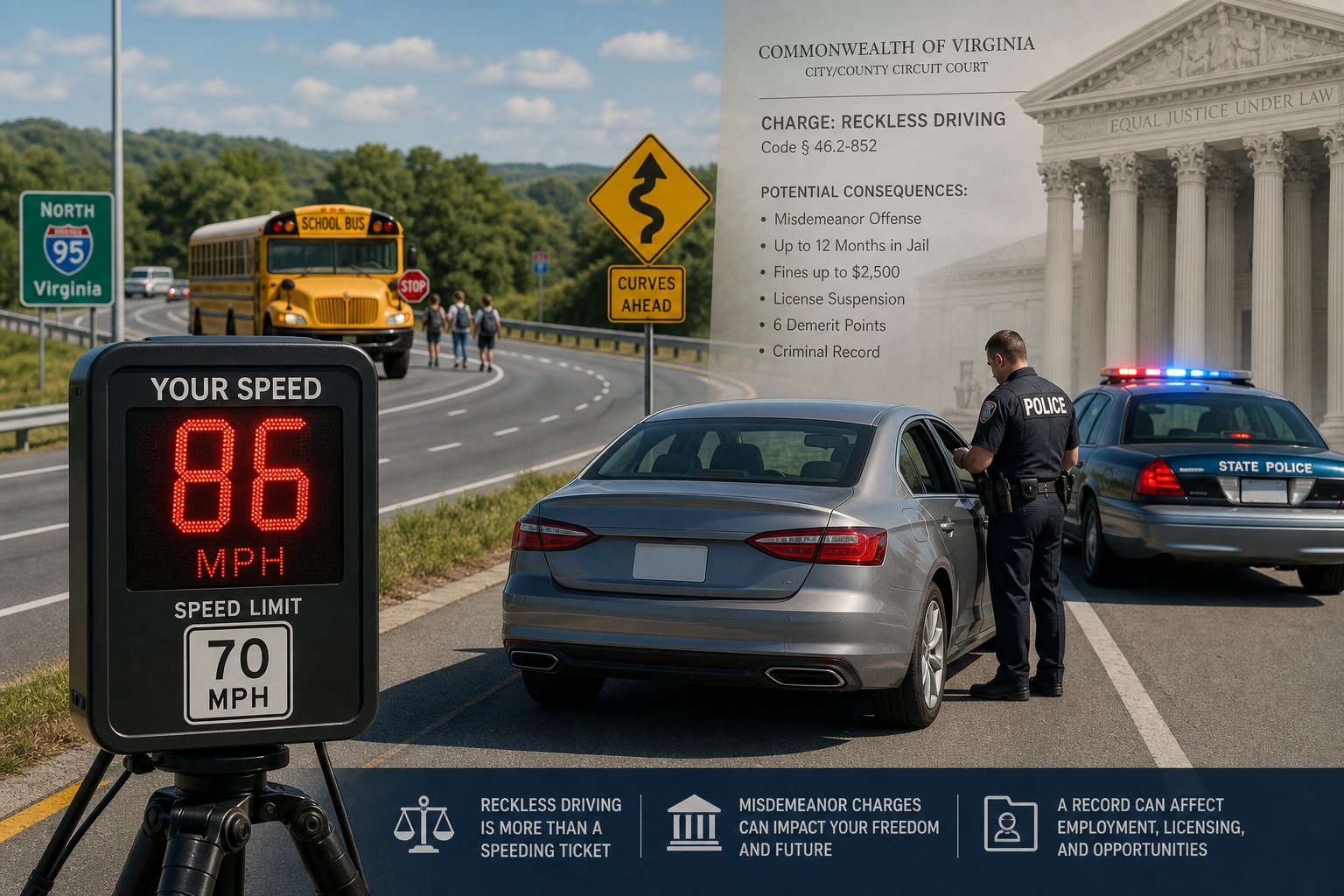 How Long Do Traffic Violations Stay on a Virginia Driving Record? 1 How Long Do Traffic Violations Stay on a Virginia Driving Record? visual summary.
