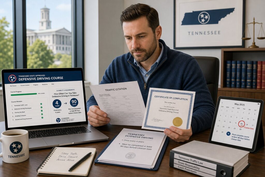 Blog Articles 7 How Often Can You Take Defensive Driving in Tennessee?
