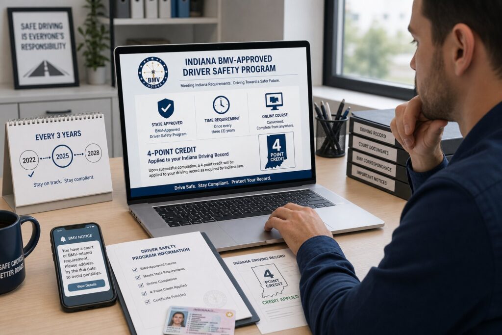 Blog Articles 5 How Often Can You Take the Indiana Driver Safety Program?