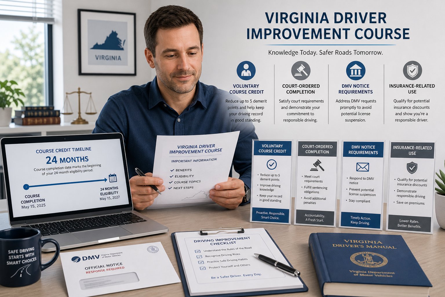 How Often Can You Take a Virginia Driver Improvement Course? 1 How Often Can You Take a Virginia Driver Improvement Course?