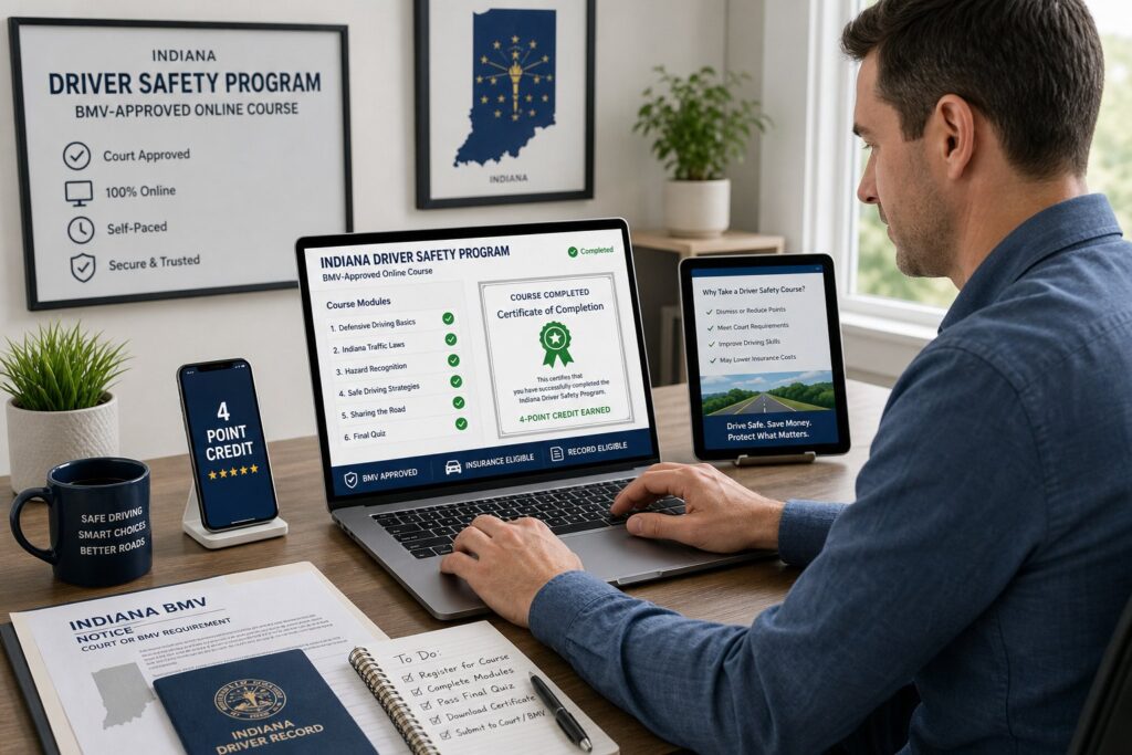 Blog Articles 4 How to Take the Indiana Driver Safety Program Online