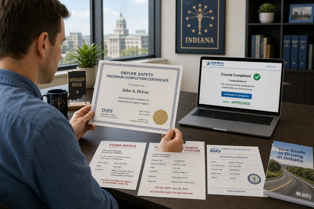 Blog Articles 7 Indiana Driver Safety Program Certificate: What It Is and How to Submit It