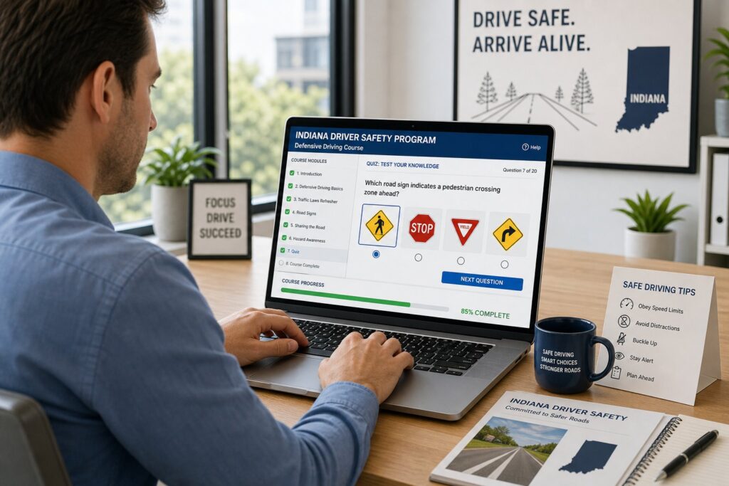 Blog Articles 2 Indiana Driver Safety Program Quiz and Test: What to Expect
