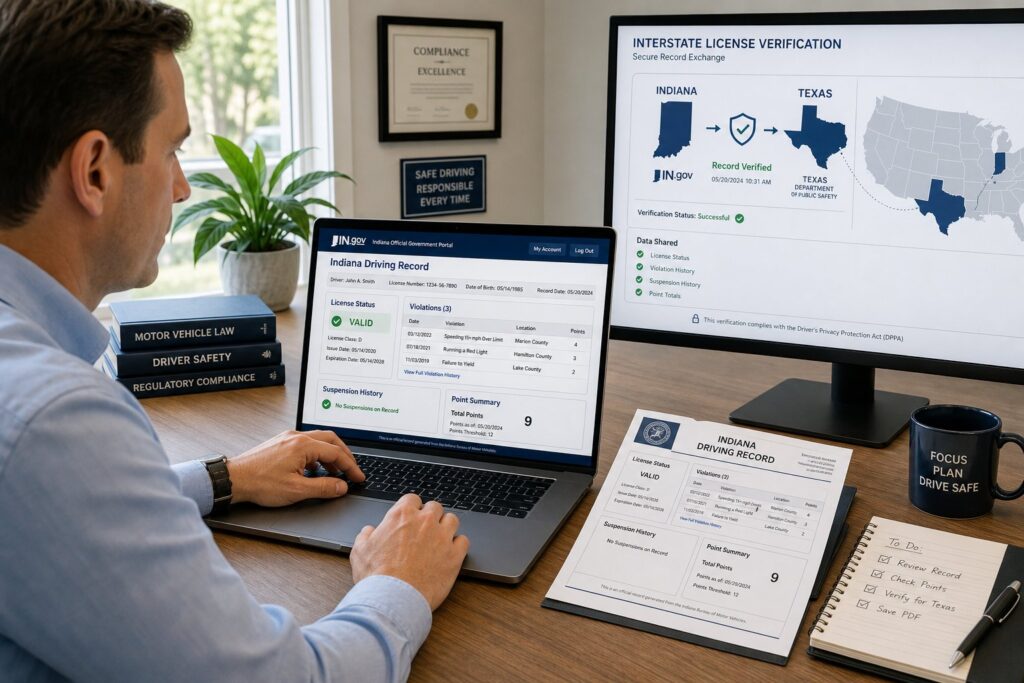 Blog Articles 9 What Happens to Your Indiana Driving Points If You Move Out of State?