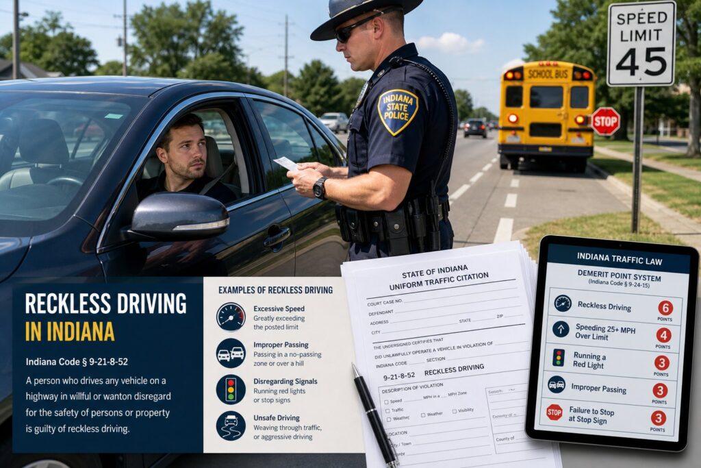 Blog Articles 4 Indiana Reckless Driving vs. Speeding Ticket: Key Differences