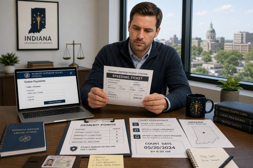 Blog Articles 1 Indiana Speeding Ticket: Costs, Points, and What to Know