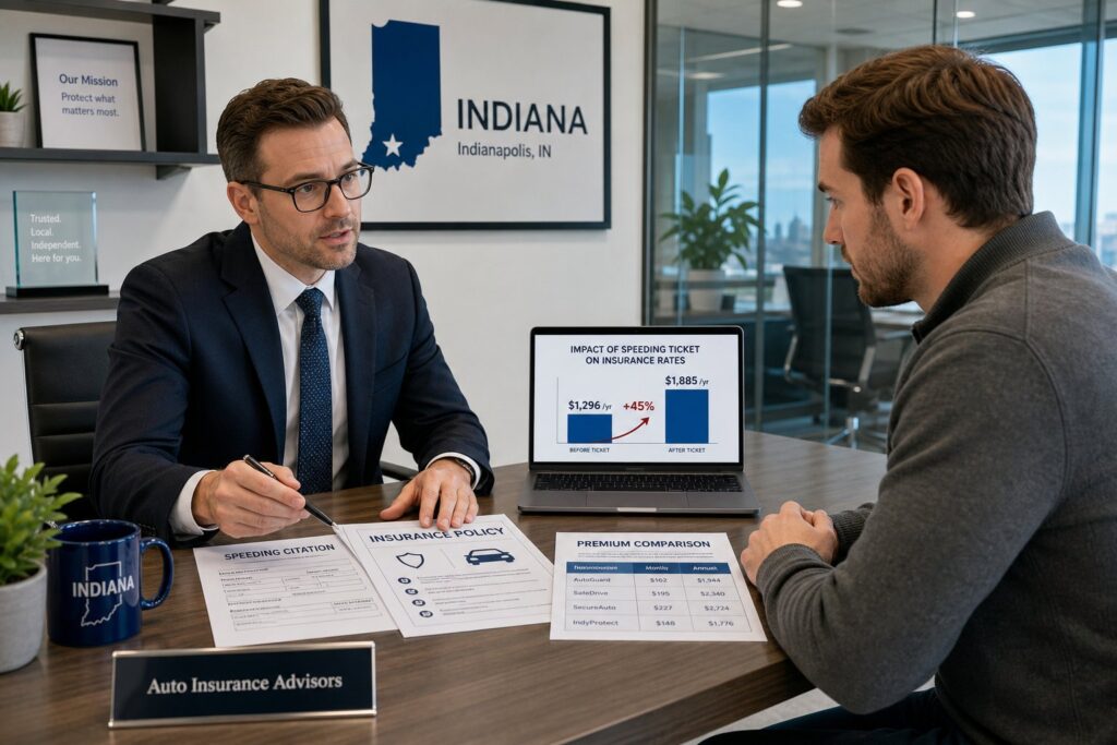 Blog Articles 9 How Does an Indiana Speeding Ticket Affect Your Car Insurance?