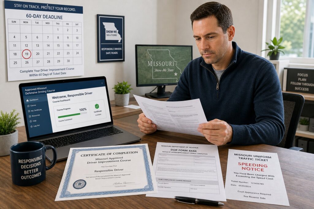 Blog Articles 9 Missouri Driver Improvement Program for a Speeding Ticket: What to Know
