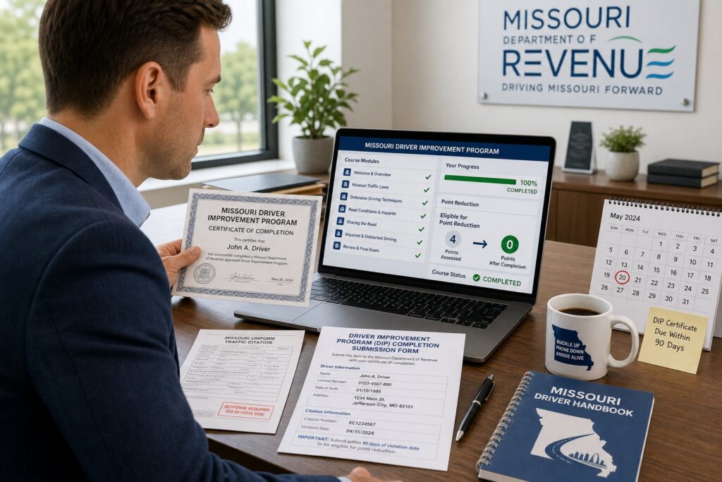 Blog Articles 8 Missouri Driver Improvement Program (DIP): The Complete Guide