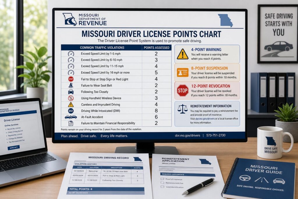 Blog Articles 7 Missouri Driver License Points System Explained