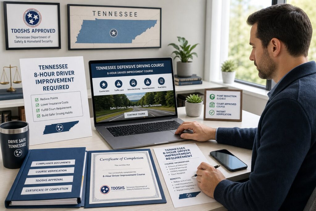Blog Articles 2 Tennessee 4-Hour vs. 8-Hour Defensive Driving Course: Which One Do You Need?