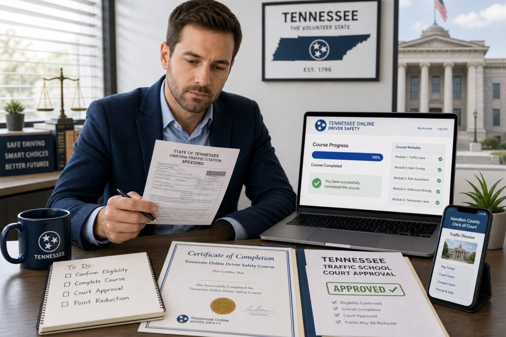 Blog Articles 1 Tennessee Driving School for a Speeding Ticket: What You Need to Know