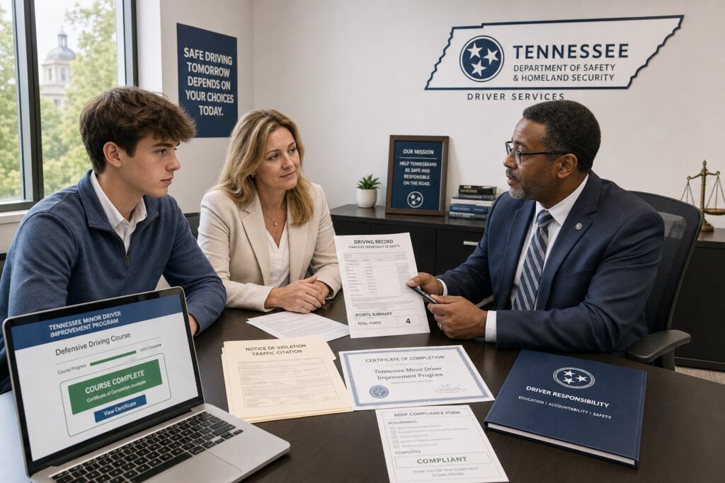 Blog Articles 8 Tennessee Minor (Under-18) Driver Improvement Program: What Parents Need to Know