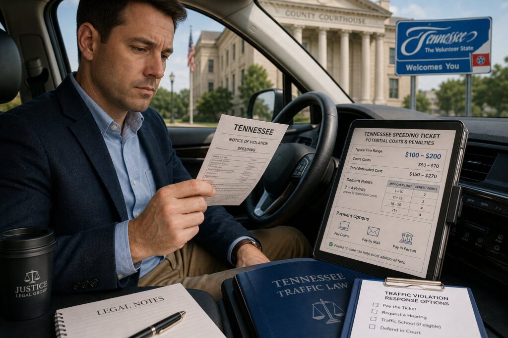 Blog Articles 3 Tennessee Speeding Ticket: Costs, Points, and What to Know