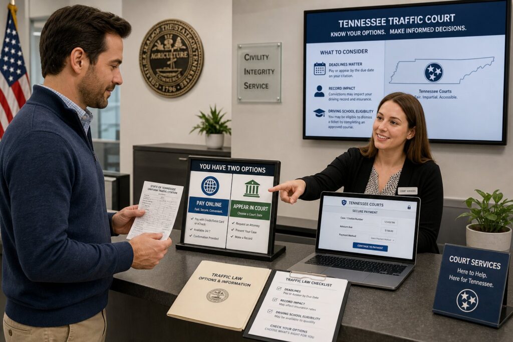 Blog Articles 9 Tennessee Traffic Ticket Options: Pay, Contest, or Ask About Driving School