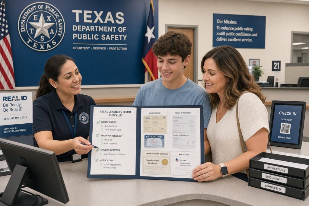 Blog Articles 9 Texas teen completing a parent-taught driver education course online