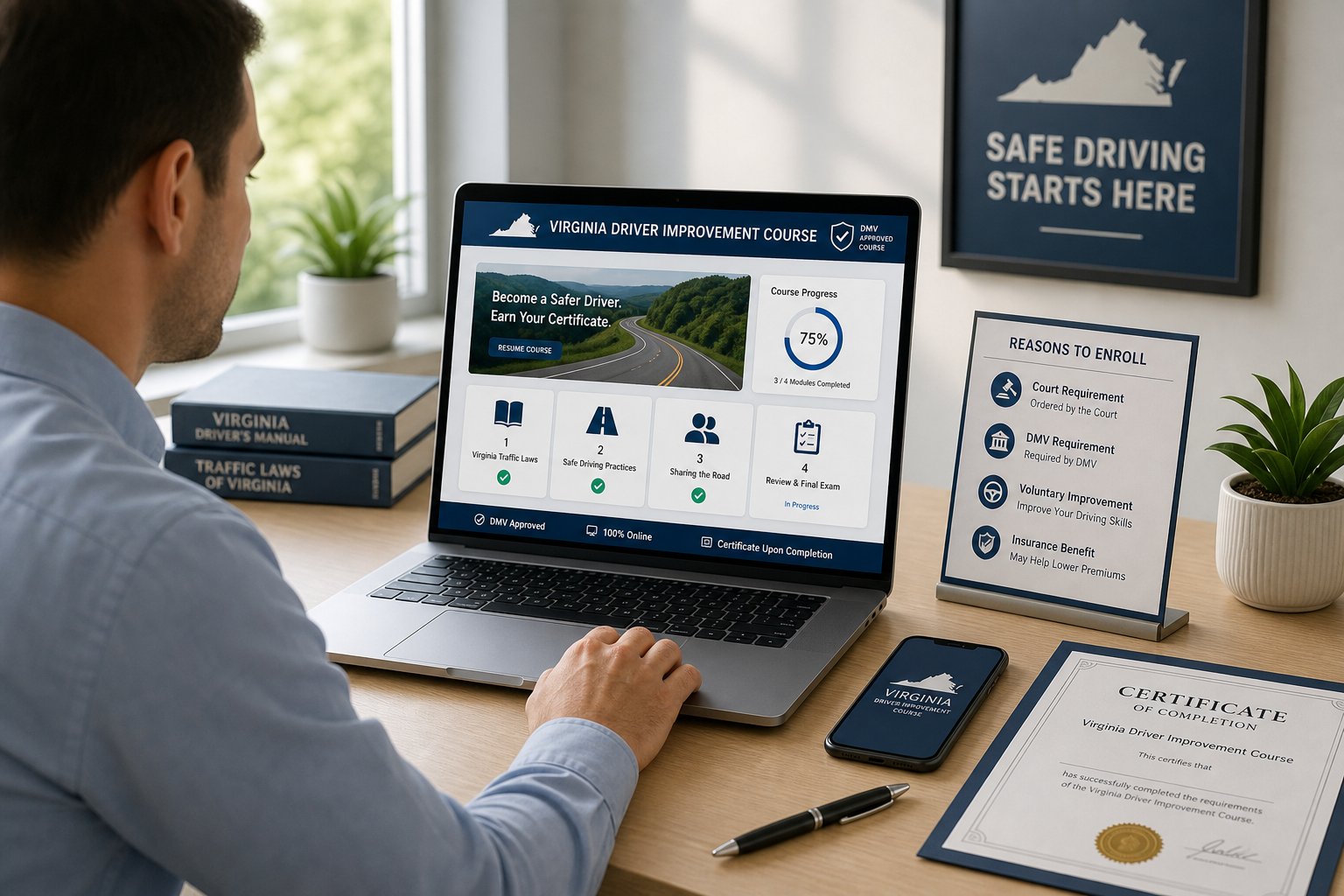 Virginia Defensive Driving Course vs. Driver Improvement Clinic: Same Thing? 1 Virginia Defensive Driving Course vs. Driver Improvement Clinic: Same Thing?