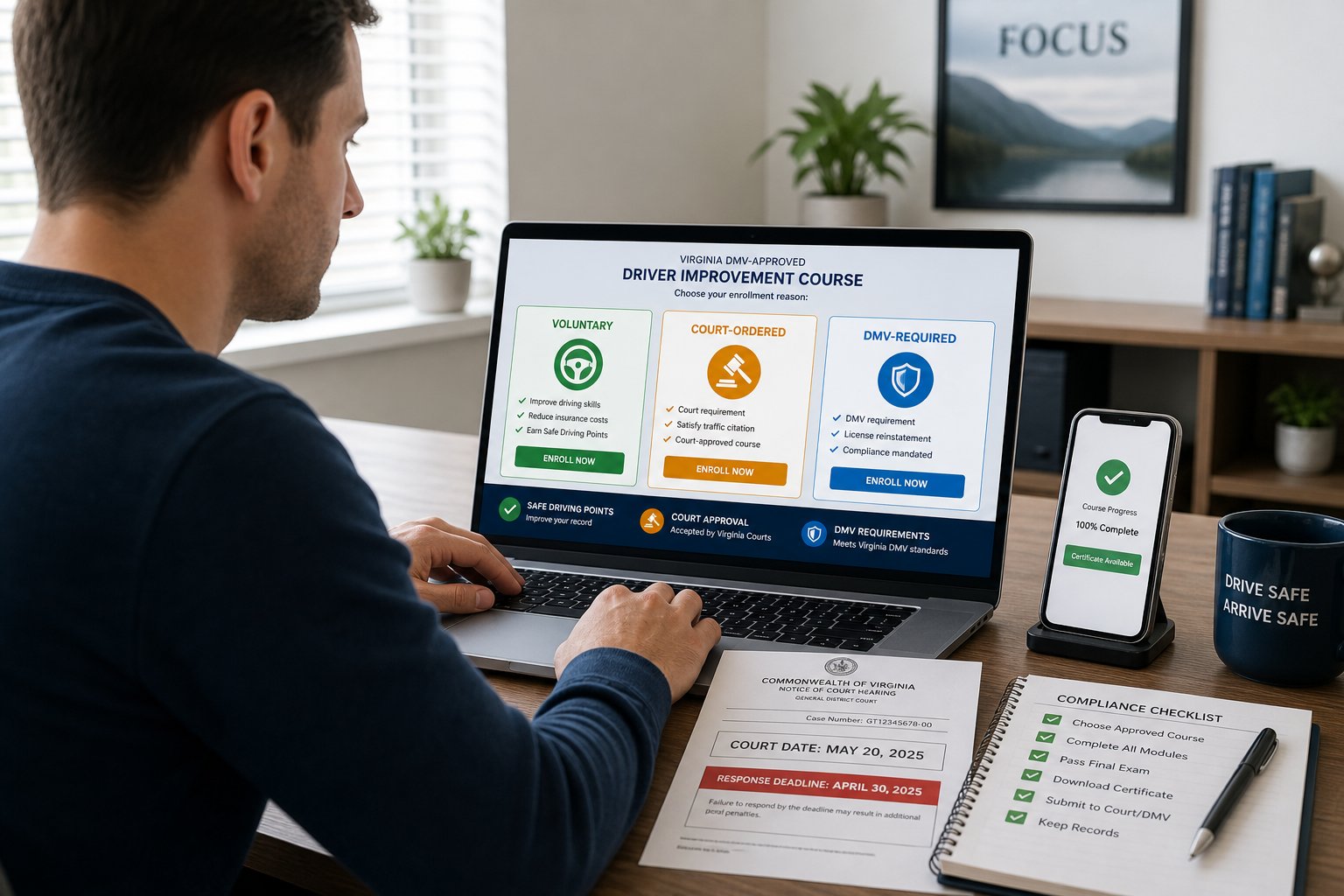 Virginia DMV-Approved Driver Improvement Course: What It Means and How to Verify 1 Virginia DMV-Approved Driver Improvement Course: What It Means and How to Verify