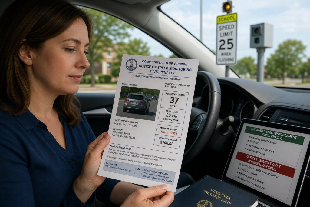 Blog Articles 3 Virginia Speed Camera Tickets: Do They Go on Your Driving Record?