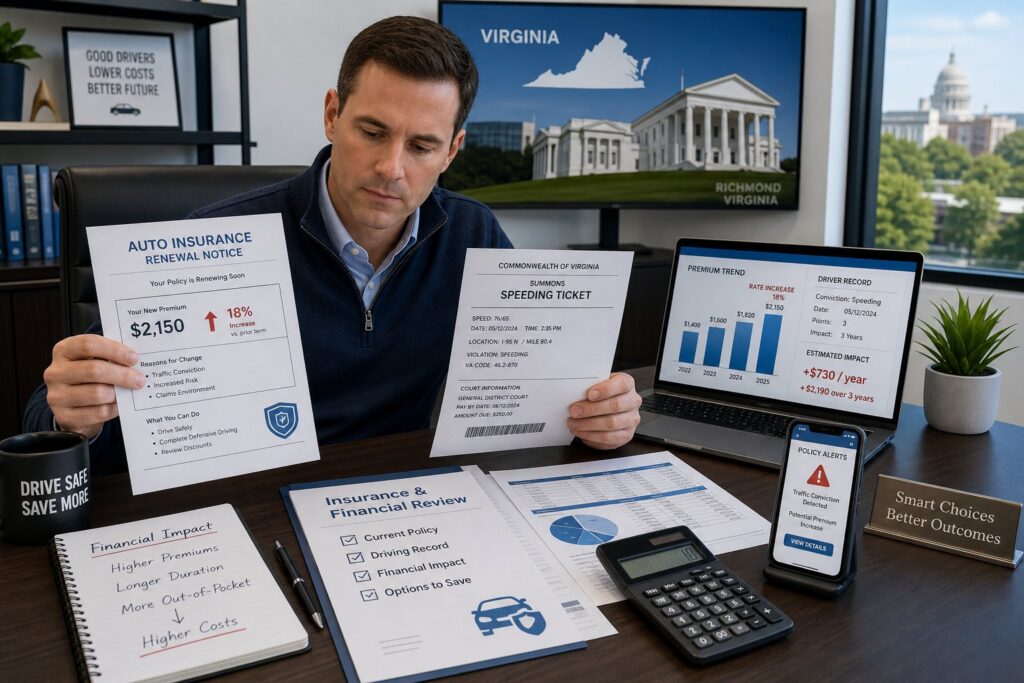 Blog Articles 9 How Does a Virginia Speeding Ticket Affect Your Car Insurance?