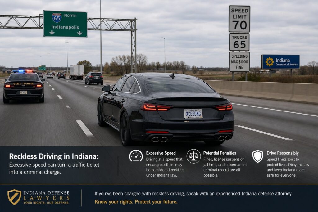 Blog Articles 8 What Speed Is Considered Reckless Driving in Indiana?